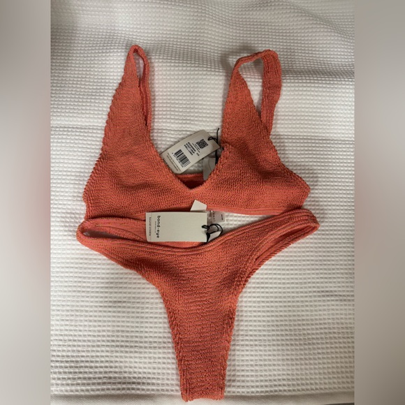 Bond-eye Bikini set The Sinner Brief & The Scout Crop - Shell Lurex - Picture 13 of 13